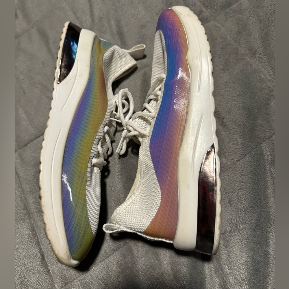 White sneakers
